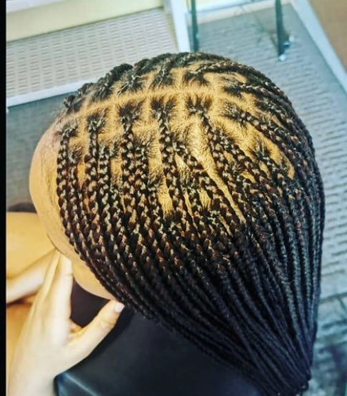 Knotless Box Braids Female ceehairdesignz9 